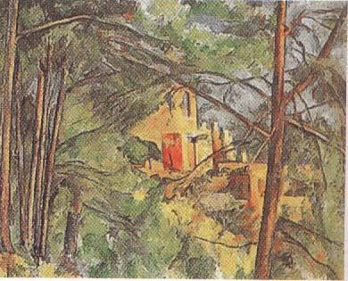 Paul Cezanne View of Chateau Noir (mk35) France oil painting art